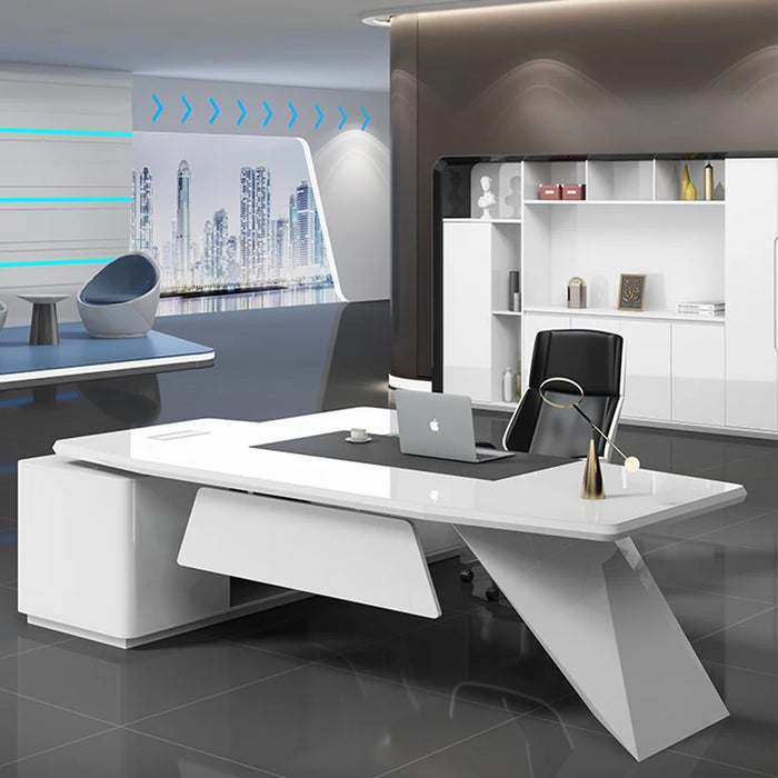 Standing Gaming Study Desk Conference Computer Office Writing Corner Desk Reception Executive Mesa Media Console Furniture