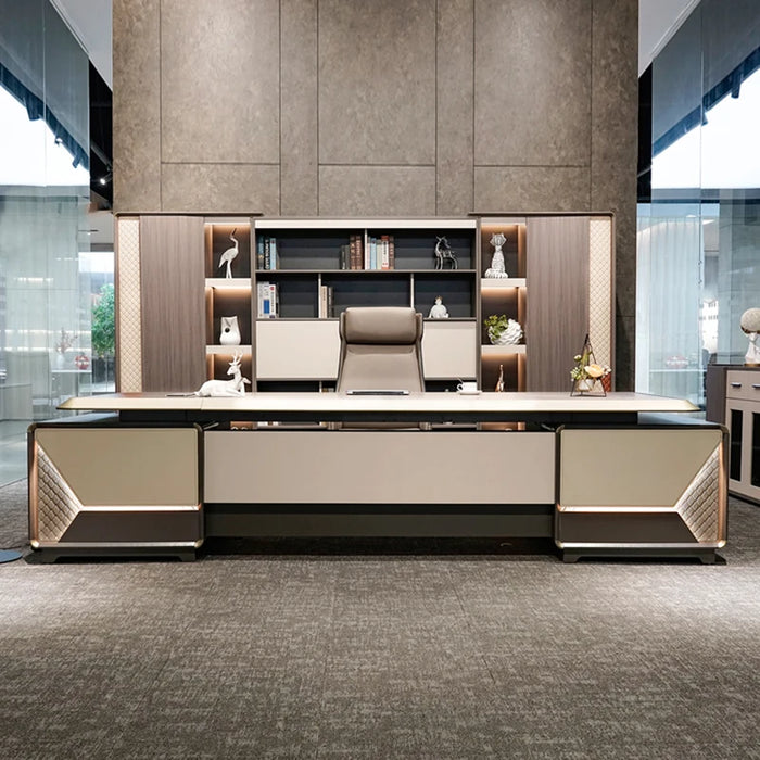 Standing Computer Desk Gaming Organizer Writing Reception Office Desk Vanity Study Setup Mesa Para Computador Home Furniture