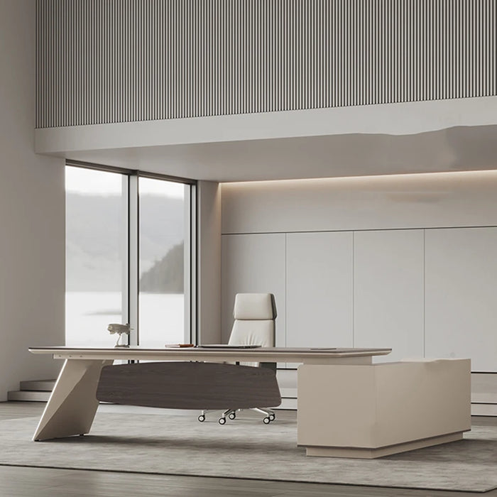 Fashion Luxury Office Desk Professional Modern Studio Executive Storage Ideas Desk Tables Aesthetic Pc-schreibtische Furniture