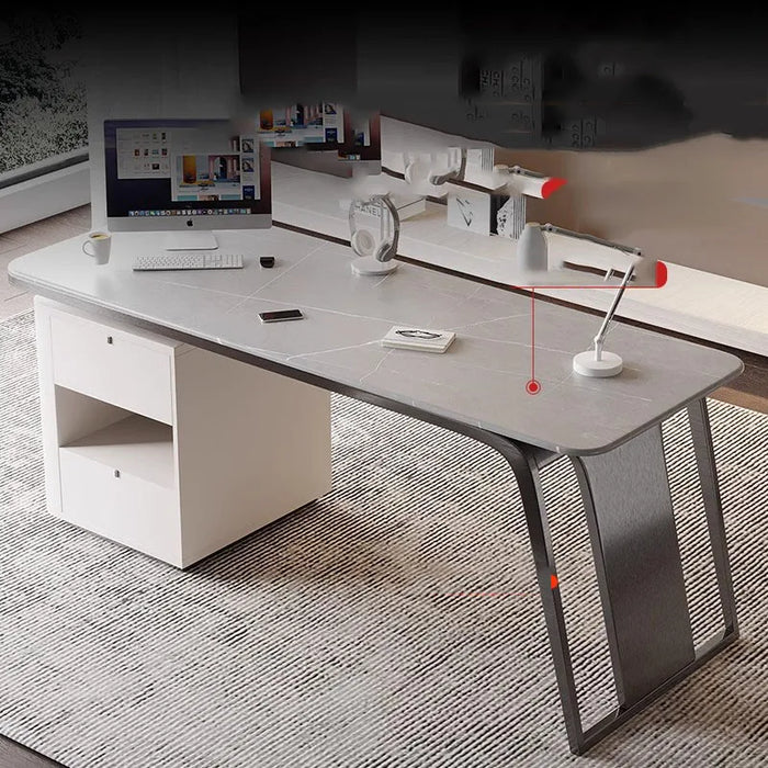 Workstation Writing Desk Table Metal Gaming Drawers Office Desks Modern Bedroom Coffee Tavolo Scrivania Ufficio Furniture
