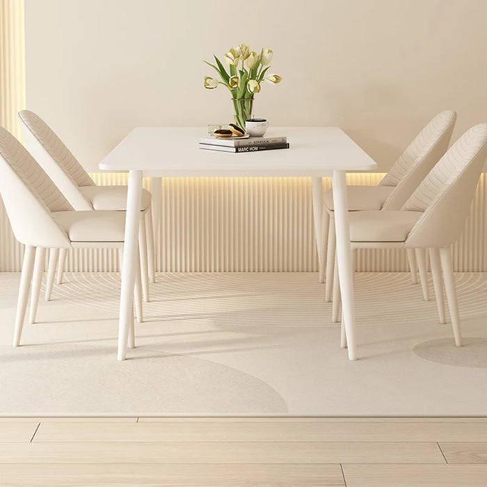 Tables Chairs Dining Room Sets Console Modern Coffee Square Dining Room Sets Kitchen Tavolo E Sedie Pranzo Luxury Furniture