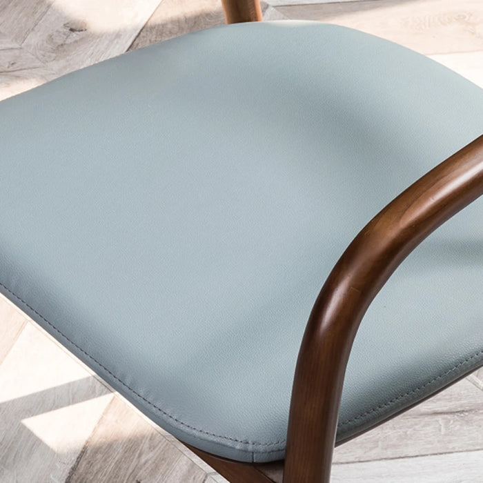 Balcony Household Dining Chair Chinese Style President Leisure Simplicity Wood Design Dining Chair Muebles Home Furniture QF50DC