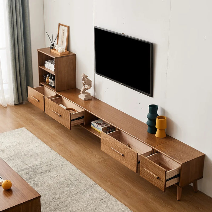 Bedroom Floor Tv Stands Solid Wood Shelves Pedestal Mainstays Tv Cabinet Modern Center Moveis Para Casa Living Room Furniture