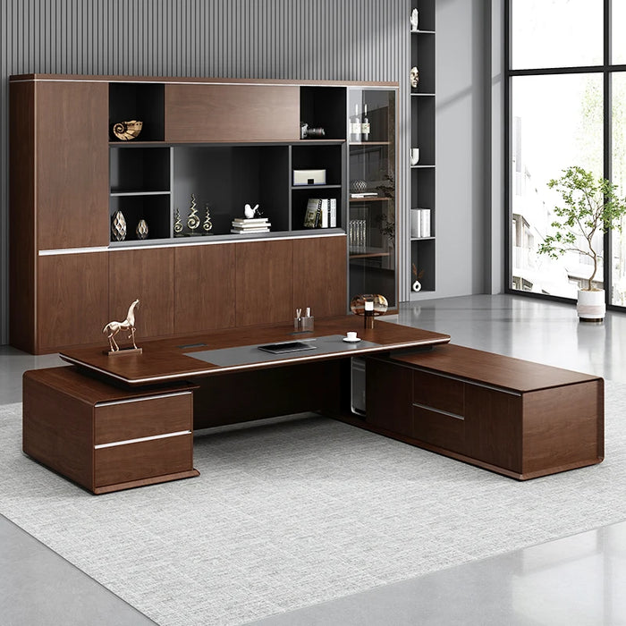 Corner Standing Desk Conference Reception Luxury Writing Gaming Office Desk Drawers Work Mesa De Escritorio Desk Accessories