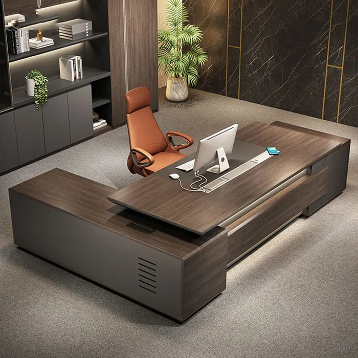 Modern Drawers Office Desks Executive Light Storage Writing Conference Gaming Desk Computer Biurka Komputerowe Office Supplies