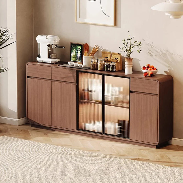 Hallway Space Saving Sideboard Showcase Modern Display Corner Cabinet Organizers Transparent Muebles De Cocina Bedroom Furniture