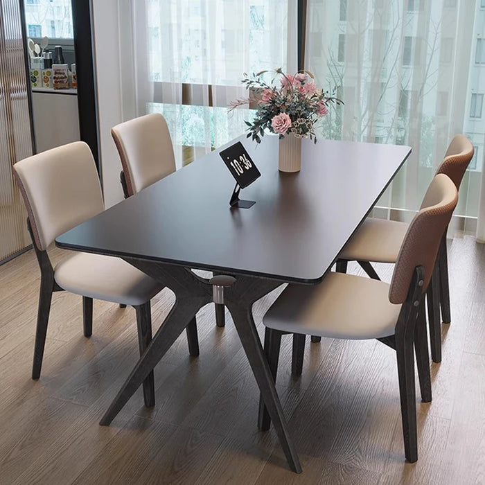 Wall Wood Dining Table Home Coffee Side Kitchen Tables Living Room Mobile Luxury Marble Mesas De Jantar Balcony Furniture