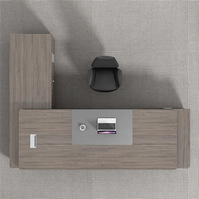 L Shaped Standing Desk Reception Vanity Stand Up Executive Desk Kids Black Meeting Compact Escritorios De Oficina Furniture
