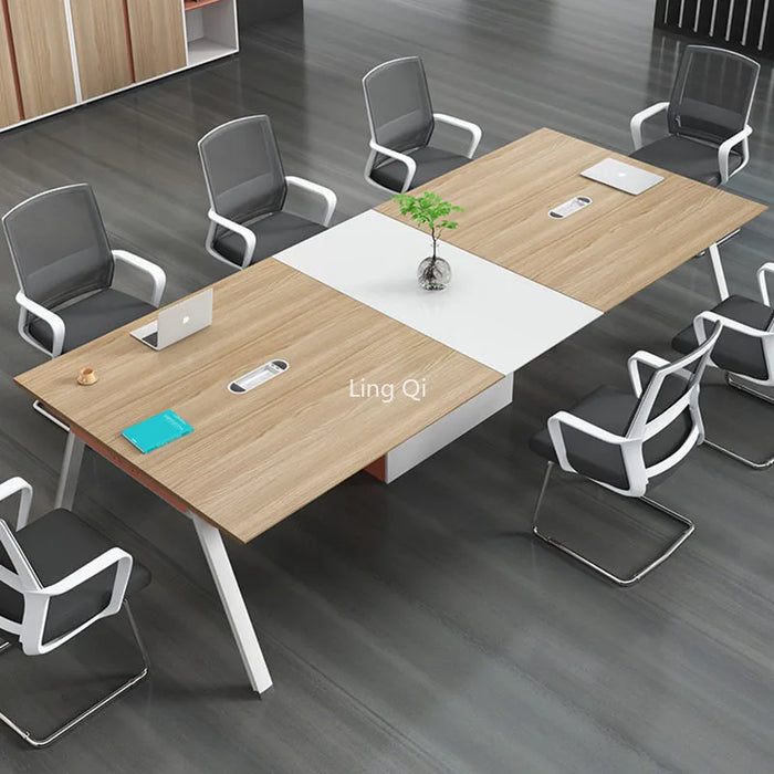 Luxury European Office Desk Conference Stand Up Free Shipping Light Luxury Computer Desks Designer Organizer Bureau Furniture