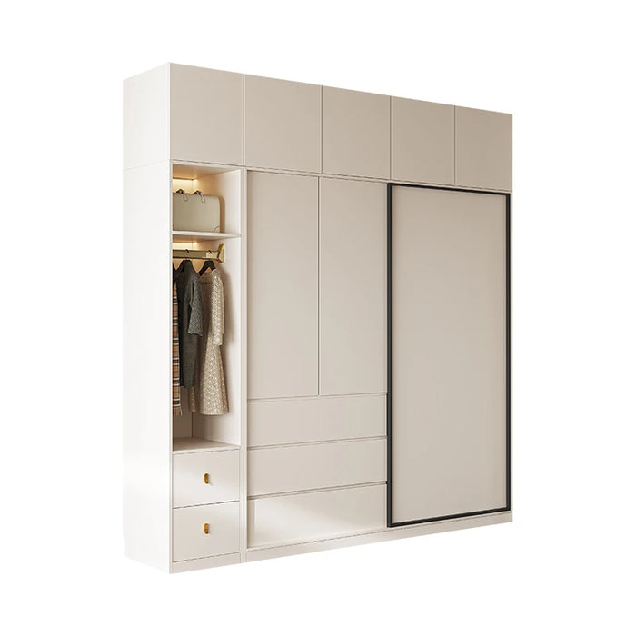 Luxury Nordic Wardrobes Clothing Rack Dressers Display Hanging Wardrobes Apartment Free Shipping Guarda Roupa Furniture Bedroom