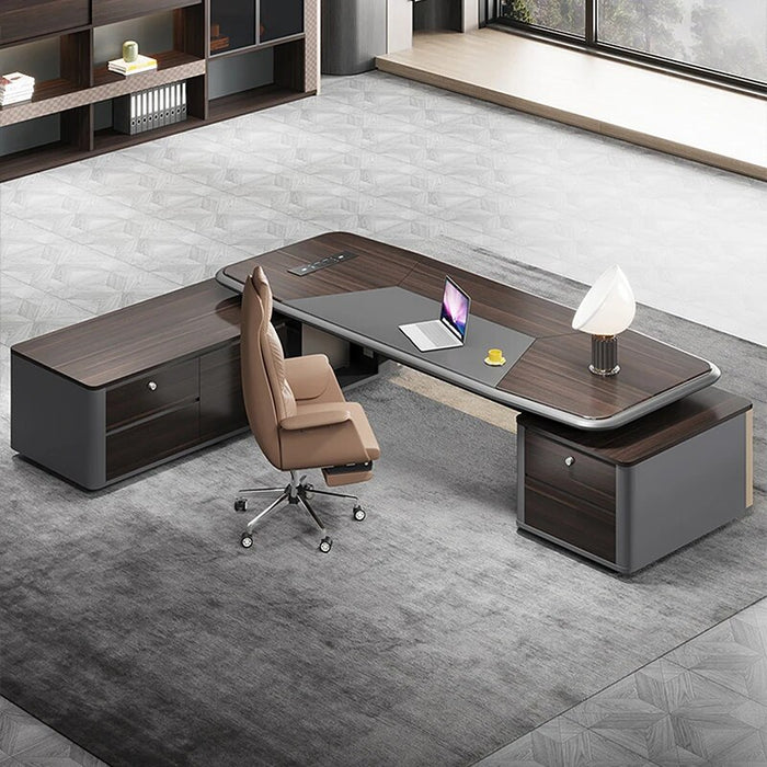 Executive Office Desk Reception Organizer Modern Computer Corner Desk Conference Luxury Escritorios De Oficina Furnitures