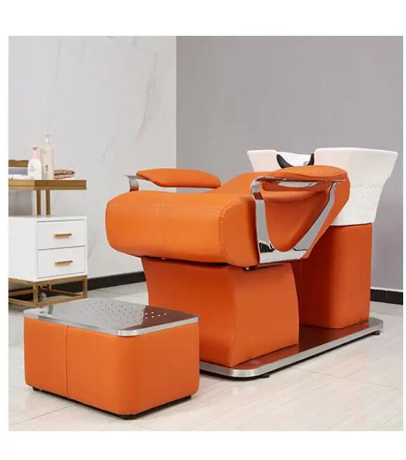 Hair salon barbershop special fashion big foot shampoo bed