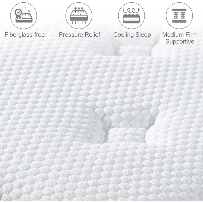 Short Queen Size Mattress,10 Inch Cooling-Gel Memory Foam Mattresses, Mattress in A Box, CertiPUR-US Certified, Mattress Colchon