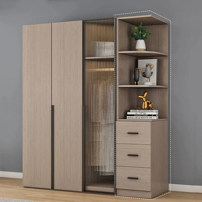 Bedroom Organizer Wardrobe Closet Armable Dressers Home Storage Wardrobe Cupboard Wood Guarda Roupa Bedroom Living Room Cabinets