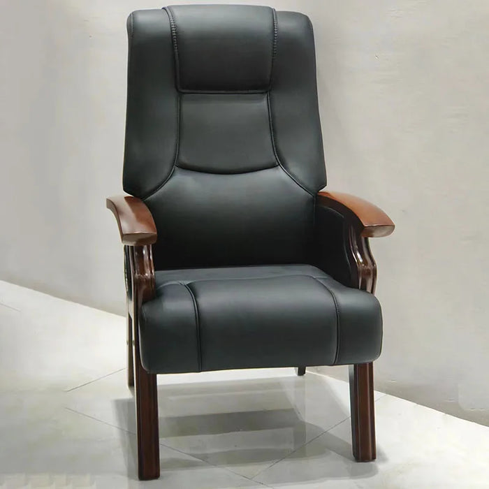 Ergonomic Office Chair Lumber Back Support Handle Retro Living Room Chairs Black Recliner Reposapies Oficina Theater Furniture