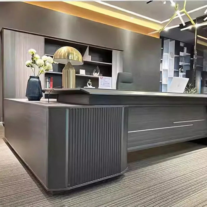 Mesa Modern Desk Executive Adjustable Executive Reception Standing Office Luxury Corner Escritorio Con Cajones Furniture DWH