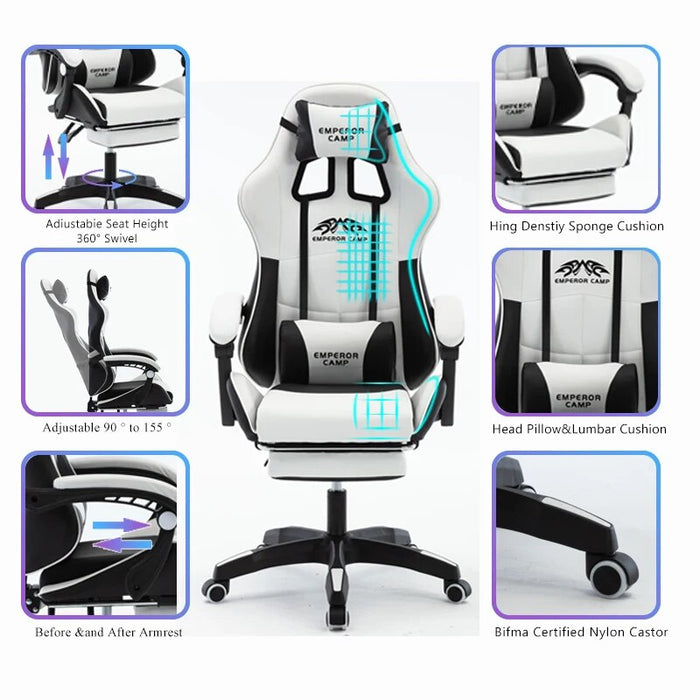 Gaming Chair Ergonomic Computer Armchair Anchor Comfortable Office Competition Competitive Seat Free Shipping